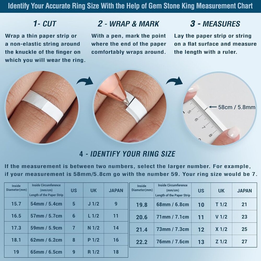 925 Sterling Silver Stackable Eternity Ring With … - image 7